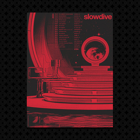 Slowdive North American Spring Tour 2024