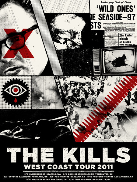 The Kills West Coast Tour 2011