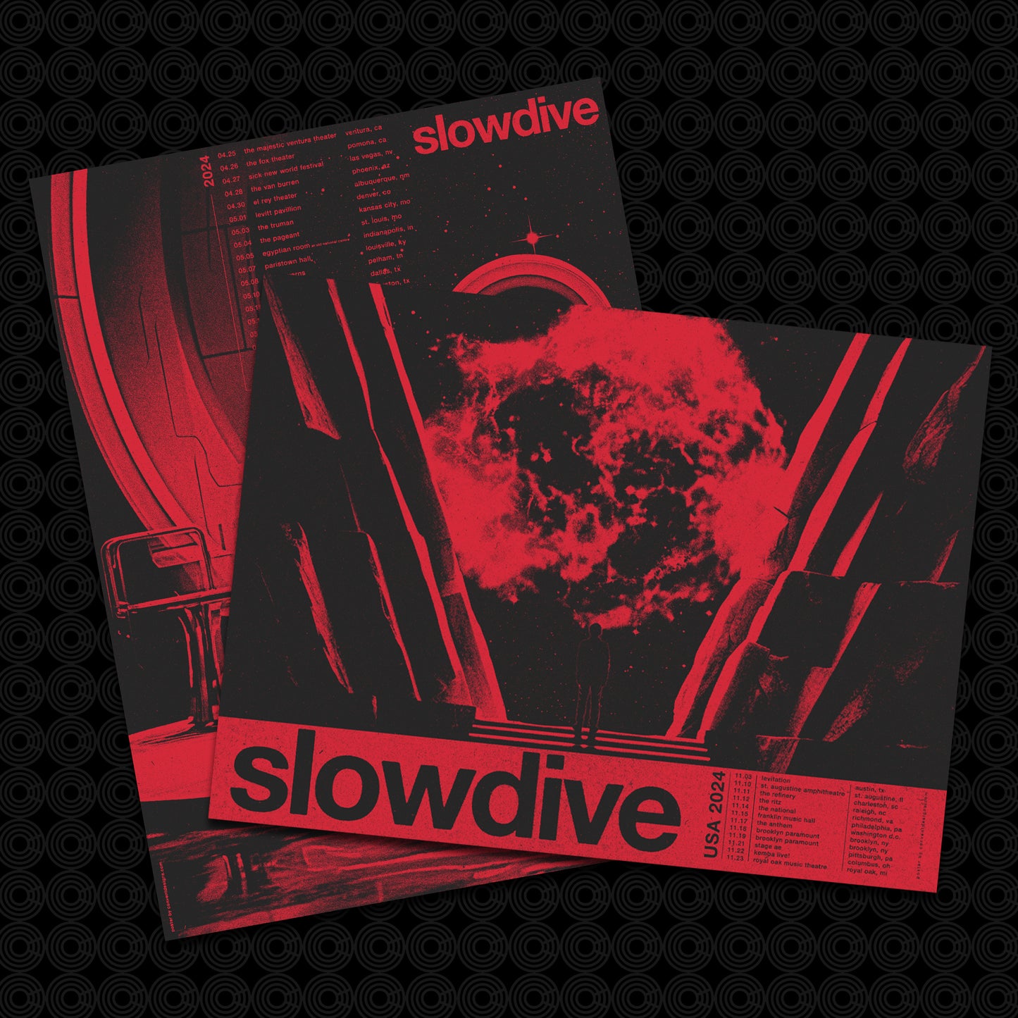 Slowdive 2024 North American Tour Set